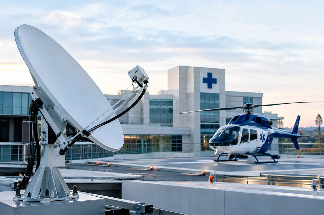 Hospital Satellite Backup for Emergency Readiness