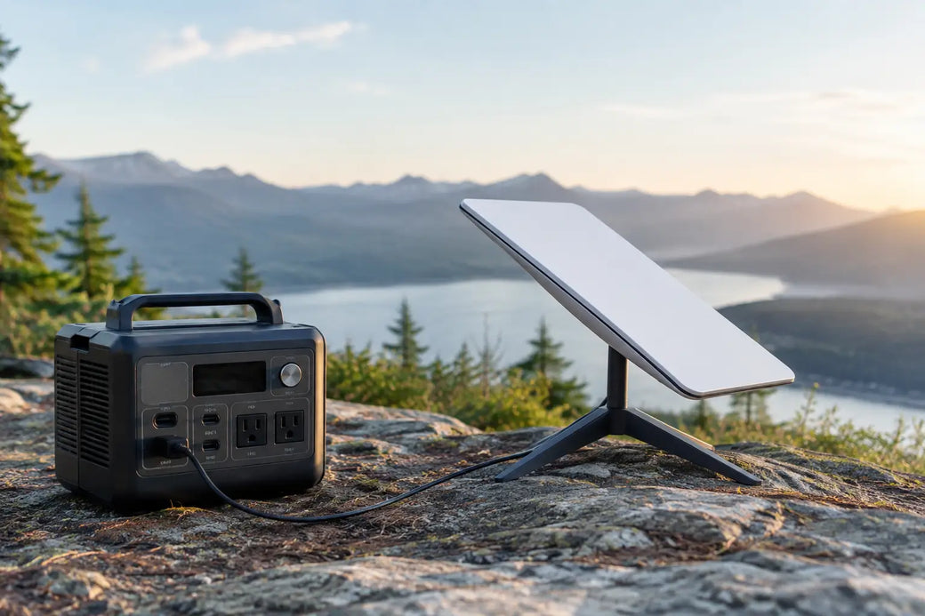 Portable Starlink Power Guide for Field Use