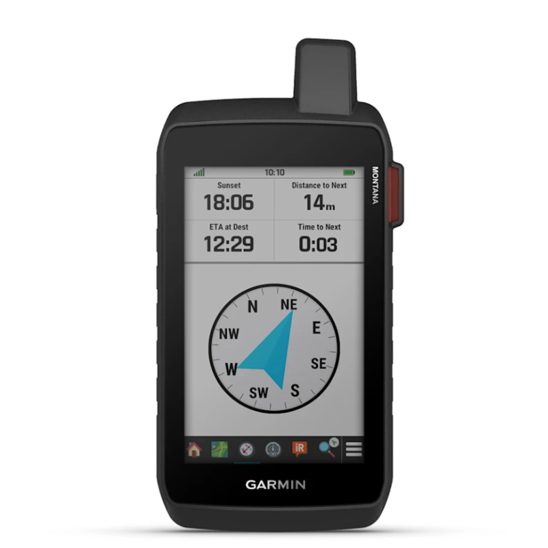 Garmin Montana® 760i - device display - Outfitter Satellite