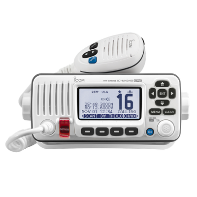 Icom M424G Black VHF Radio Class D DSC Built-in GPS
