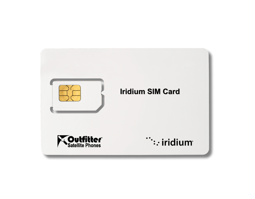 Iridium SIM Card | Free Delivery, Activate Anytime