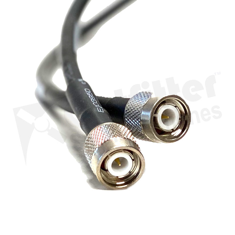 BEAM Passive Antenna Cable - 30M (Passive Iridium 2-50cm LMR 240 TNC Pigtails + 1-29M LCF7850J) Outfitter Satellite